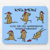 ABC Interpretive Dance Bandicoot Krumpad Mouse Pads