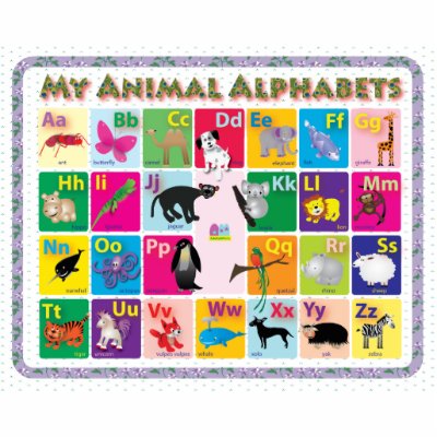 ABC: My Animal Alphabets by adellaandmella