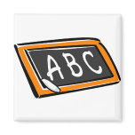 ABC On Blackboard magnets