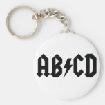 ABCD Item Keychain