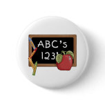 Abcs 123s Tshirts and Gifts Pinback Buttons