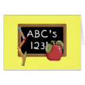 Abcs 123s Tshirts and Gifts cards