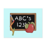 Abcs 123s Tshirts and Gifts Postcards