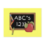 Abcs 123s Tshirts and Gifts Post Card