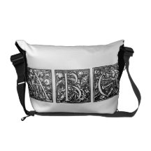 ABCs of Death Rickshaw Bag Commuter Bag