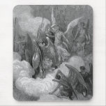 Abdiel Attacks Satan Mousepad