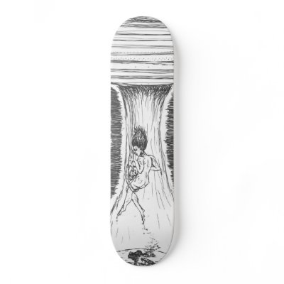 ABDUCTION SKATEBOARD DECKS by meganbeing