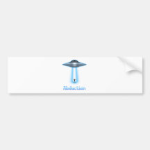 Abduction Surrender Bumper Sticker