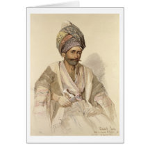 Abdullah - Kurd from Bitlis, 1852 Card