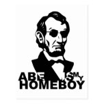 Abe Is My Homeboy Postcard