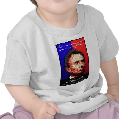 Abe Lincoln - Bicentennial Tshirts by spacedust