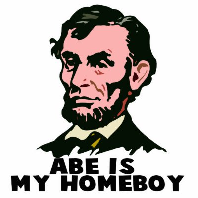 abe lincoln is my homeboy photo cutout by doonidesigns