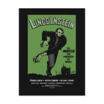 Abe Lincolnstein. Abraham Lincoln Frankenstein Postcard