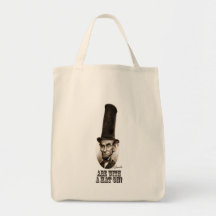 Abe Stovepipe Hat Tote Bag