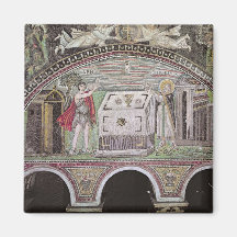 Abel and Melchisedech offering at the Altar Fridge Magnet