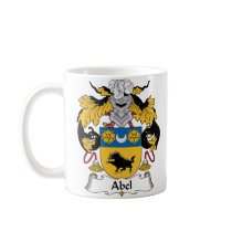Abel Family Crest Mugs