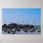 Aberaeron Harbour - June 8th 2010 Poster