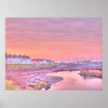 Aberaeron Harbour "Painting" Print