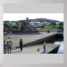 Aberaeron Quay Poster