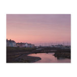 Aberaeron Sunset Postcard