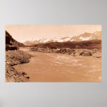 Abercrombie Canyon, Copper River, Alaska Poster