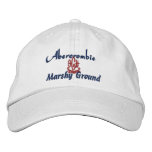 Abercrombie Name With Celtic/Gaelic Meaning White Embroidered Baseball Cap