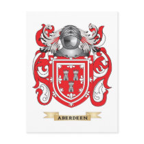 Aberdeen Coat of Arms (Family Crest)