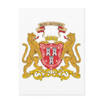 Aberdeen Coat Of Arms Postcard