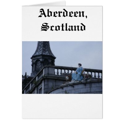 Aberdeen, Scotland Cards by stradavarius