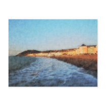 Aberystwyth Sea Front Post Card