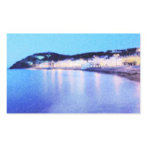 Aberystwyth Sea Front Rectangular Sticker
