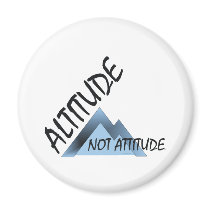 ABH Altitude Not Attitude Fridge Magnet