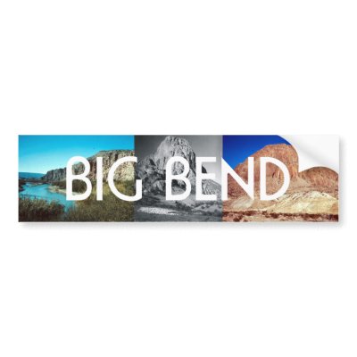ABH Big Bend Bumper Sticker by teepossible