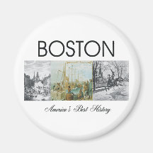 ABH Boston Refrigerator Magnets