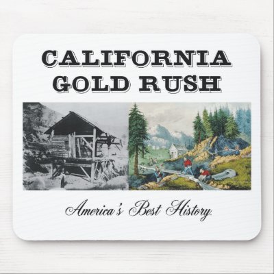 ABH California Gold Rush Mouse Pad by teepossible