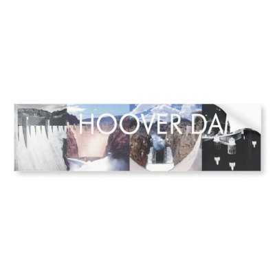 ABH Hoover Dam Bumper Stickers by teepossible