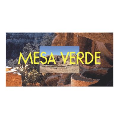ABH Mesa Verde Customized Photo Card by teepossible
