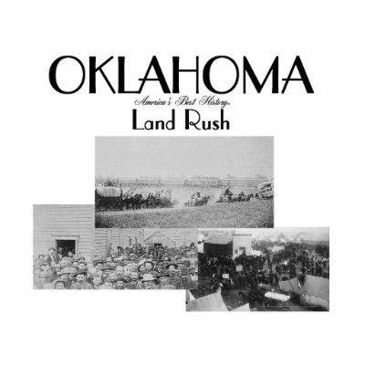 ABH Oklahoma Land Rush Photo Sculpture by teepossible