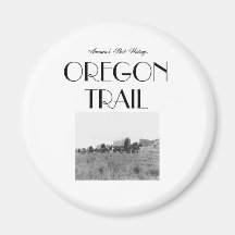 ABH Oregon Trail Fridge Magnet