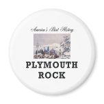 ABH Plymouth Rock Refrigerator Magnet