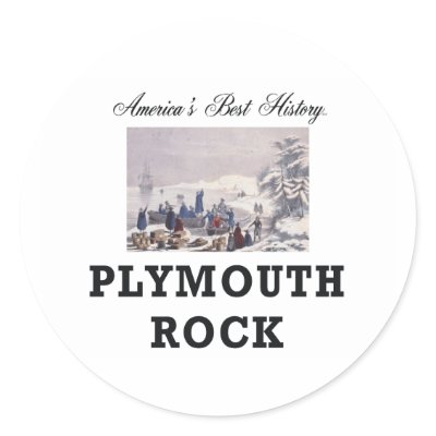 ABH Plymouth Rock Round Stickers by teepossible
