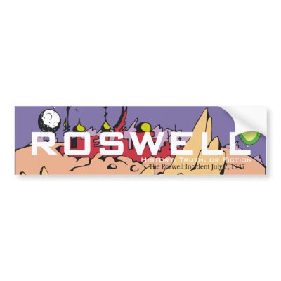 ABH Roswell Bumper Stickers by teepossible