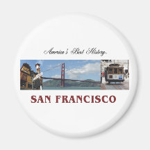 ABH San Francisco Refrigerator Magnet