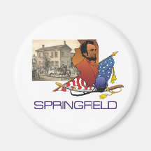ABH Springfield Fridge Magnet