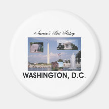 ABH Washington DC Fridge Magnet