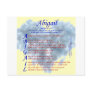 Abigail Acrostic Post Card