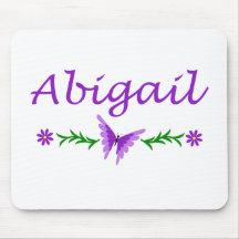 Abigail (purple butterfly) mousemat