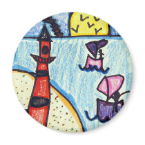 Abigail Salabarria Fridge Magnets
