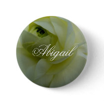 Abigail White Flower Name Badge