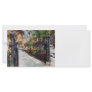 Abingdon Square Park Greenwich Village Custom Rack Card